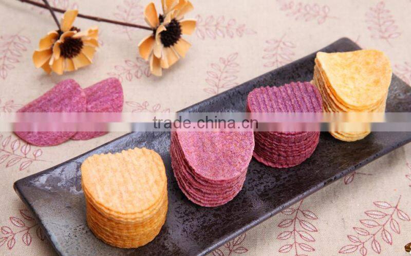 Tomato taste potato chips