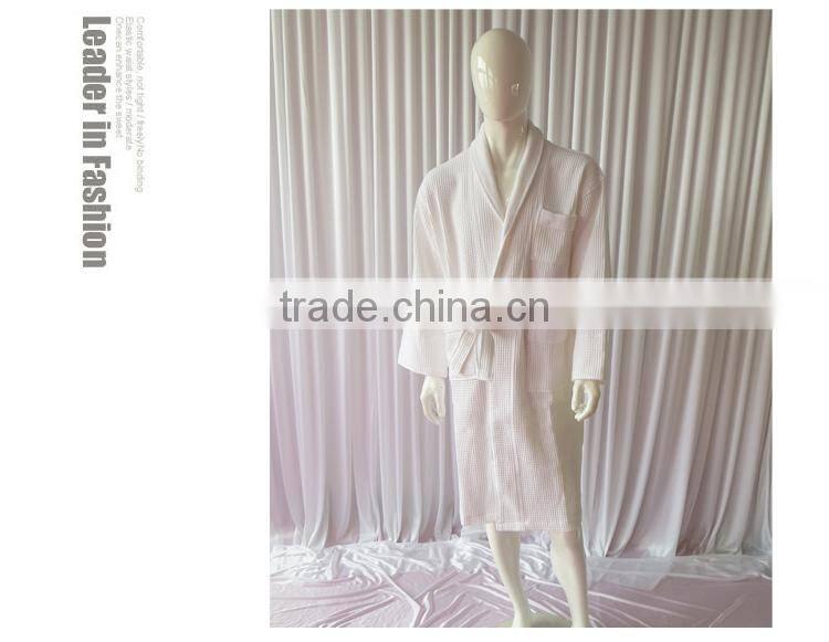 White Bathrobe Thick Winter Waffle Robe Plus Size Sleepwear