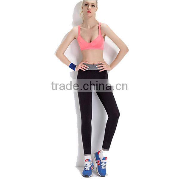 wholesale cheap high stretched nylon yoga sports pants for women