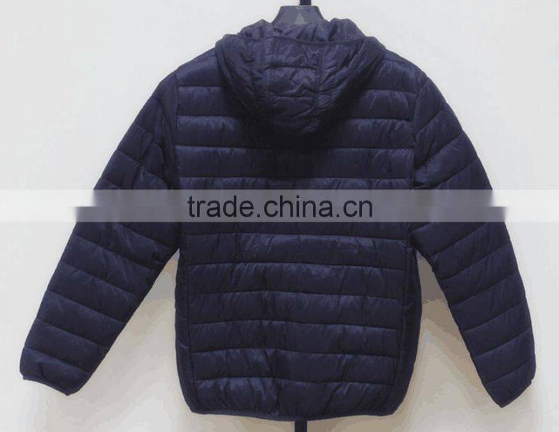 zip up nylon fabric soft hoodie new men jacket for winter