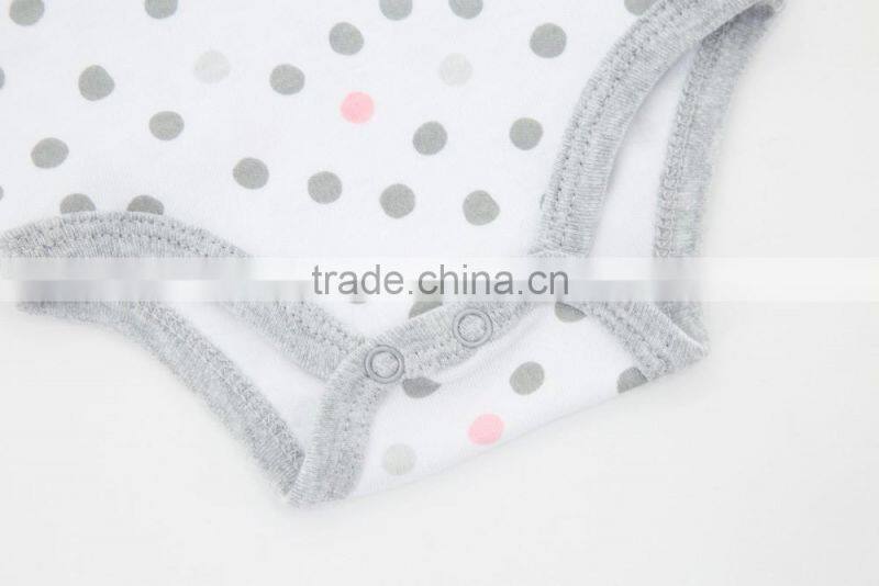 2017 Retail Girl Rompers 100% Cotton Animal Design Baby Clothes For Winter Costume