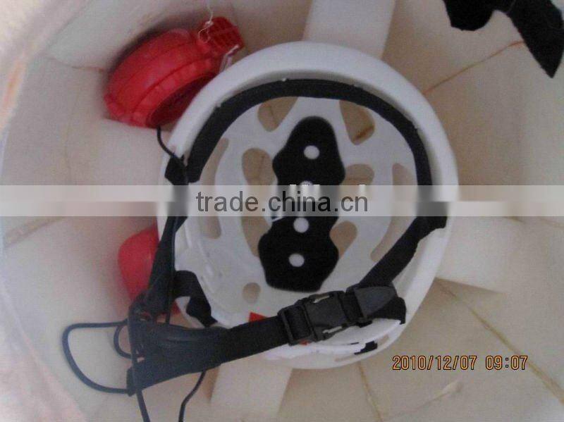 sheep with blue aprons mascot costume