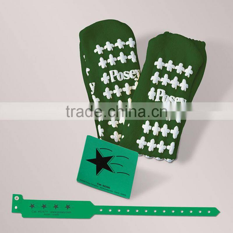 Red Socks anti skid non slip socks Disposable socks
