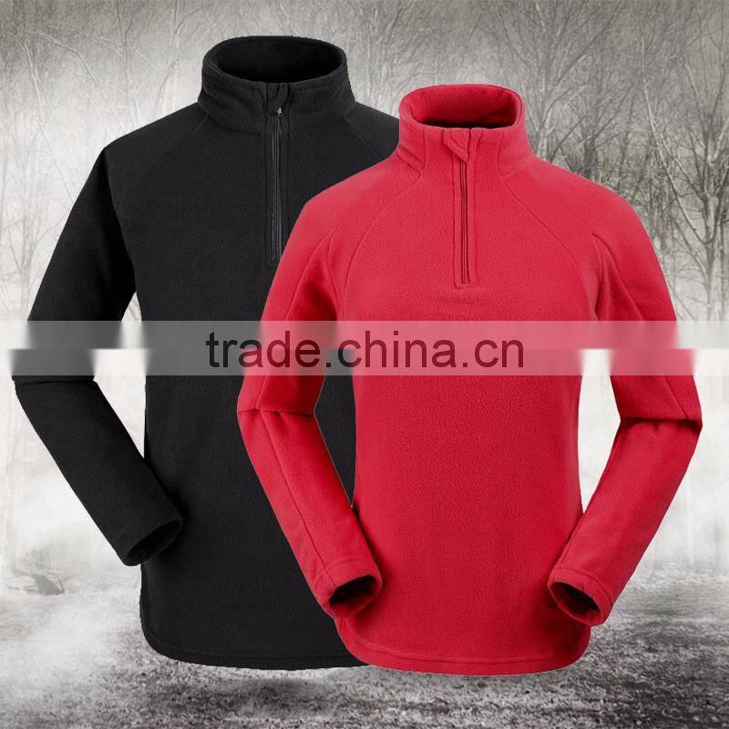 Winter outer super warm hooded fleece jacket