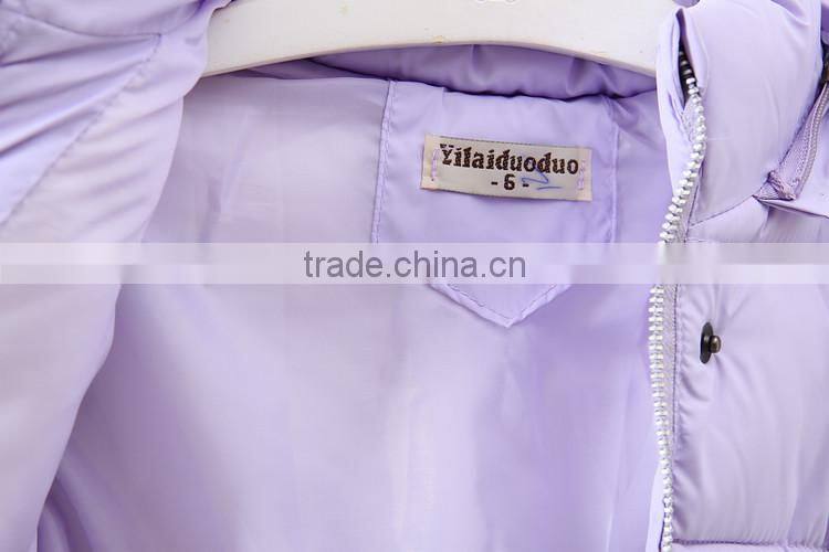 lastest dress design wholesale warm winter clothing girls hooded coat ,hood girls winter coat