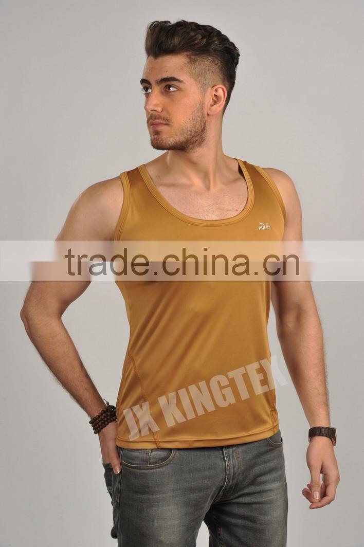 wholesale 100 polyester tank tops for men