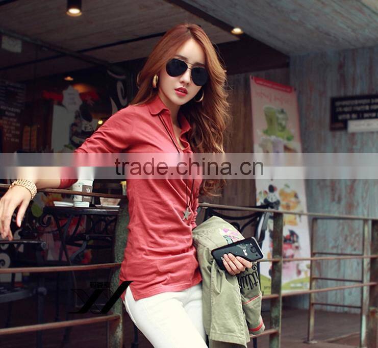 Womens Girl fashion Polo tshirt