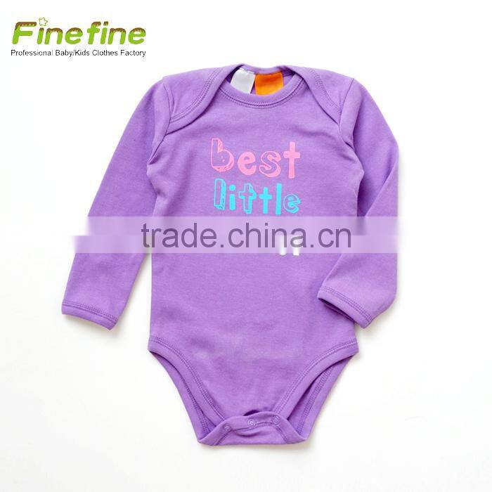 Long Sleeve Baby Clothes Lace Custom Fancy Baby Romper Set