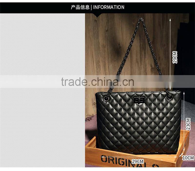 High Quality China Supplier Lady Single -Shoudler Messenger Bags Rhomboids Crossbody Chain Bag