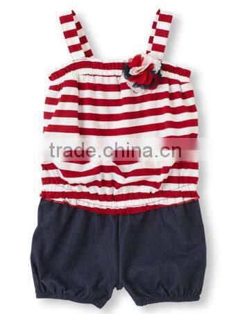 carters baby clothes Lovely design baby romper wholesale stripes baby cotton jumpsuits toddler cotton Teddies stripe coveralls