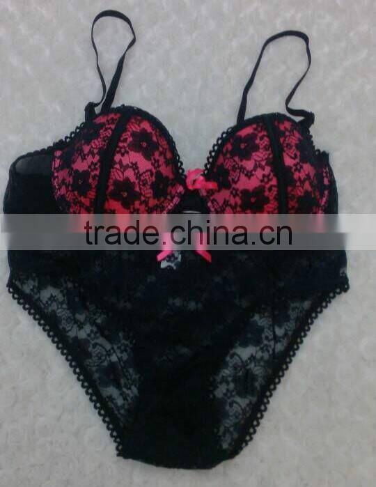 sexy women transparents black lace panty 755# 2015 new stylish