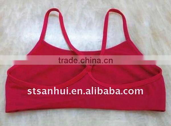 Shantou factory supply sexy seamless girl tube bra wholesale