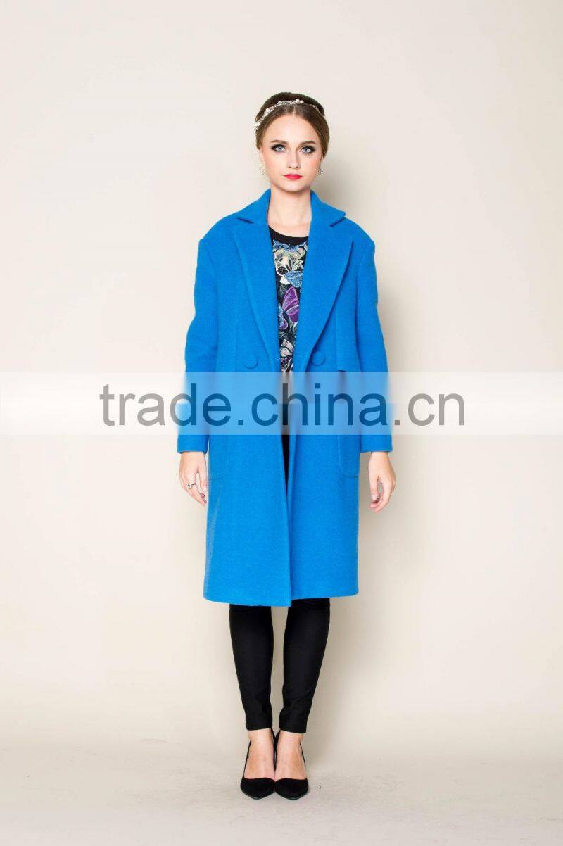 OEM designed 2015 latest collection winter korean womens trench coat fashion 2015