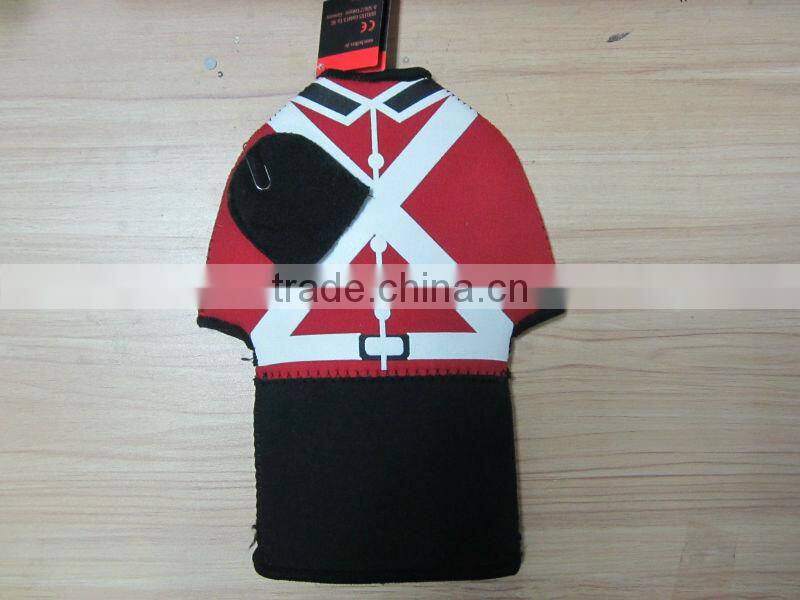 GR-B0289 cloth design neoprene bottle sleeve for sale