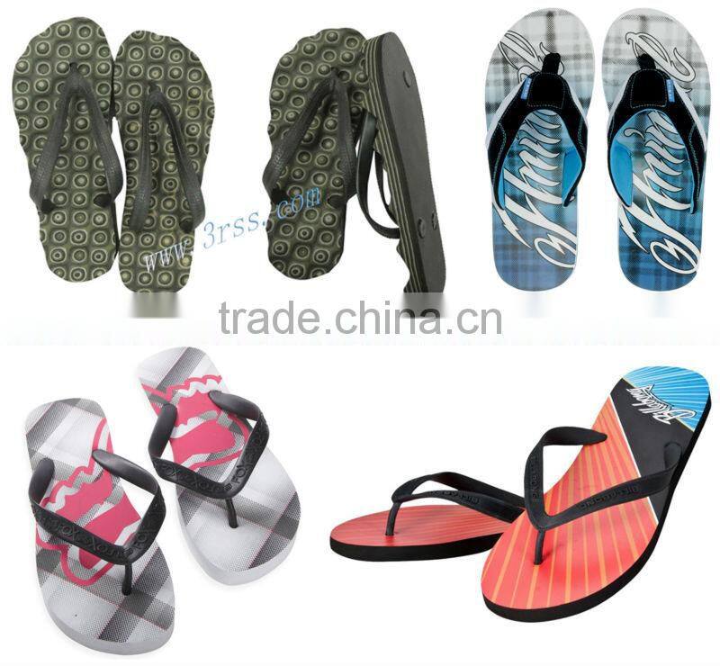custom made men flip flop sandals