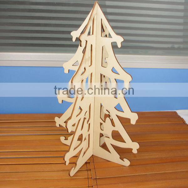 DIY Christmas Tree Ornament Wood Craft Christmas Gift Decoration