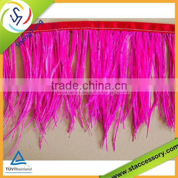 New wholesale ostrich feather fringe