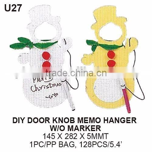 DIY Creative Door Hanger Tag, door knob memo hanger