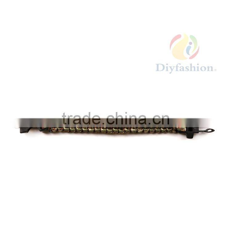 Survival supplies Jewelry handmade colorful bracelet paracord for campus PC6016-5