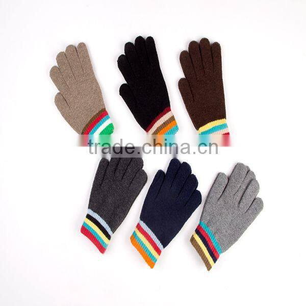 New Fashion colourful Acrylic Gloves TG-1015