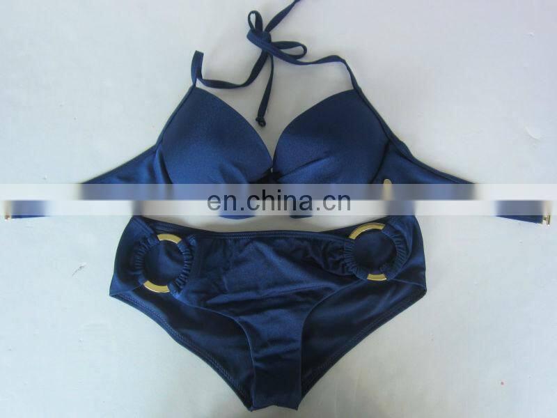 Sexy Dark Blue two pieces swimwear /Bikini