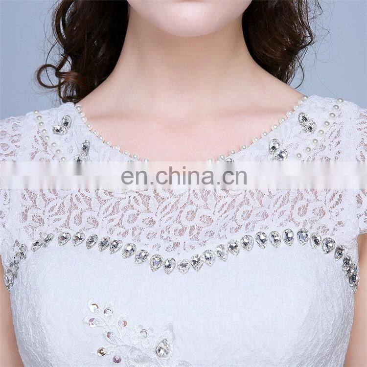 HS1617 Ball Gown Wedding Dresses 2017 New Gorgeous Dazzling Princess Bridal Real Image Luxurious Tulle Handmade Rhinestone