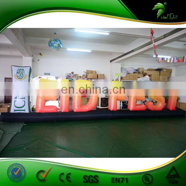 New Custom Inflatable Advertising LED Letter Balloon for Celebration, Inflatable Balloon for Sale
