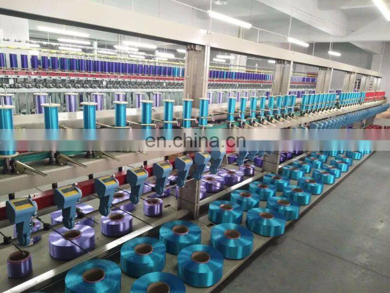 high quality polyester twisted label yarn