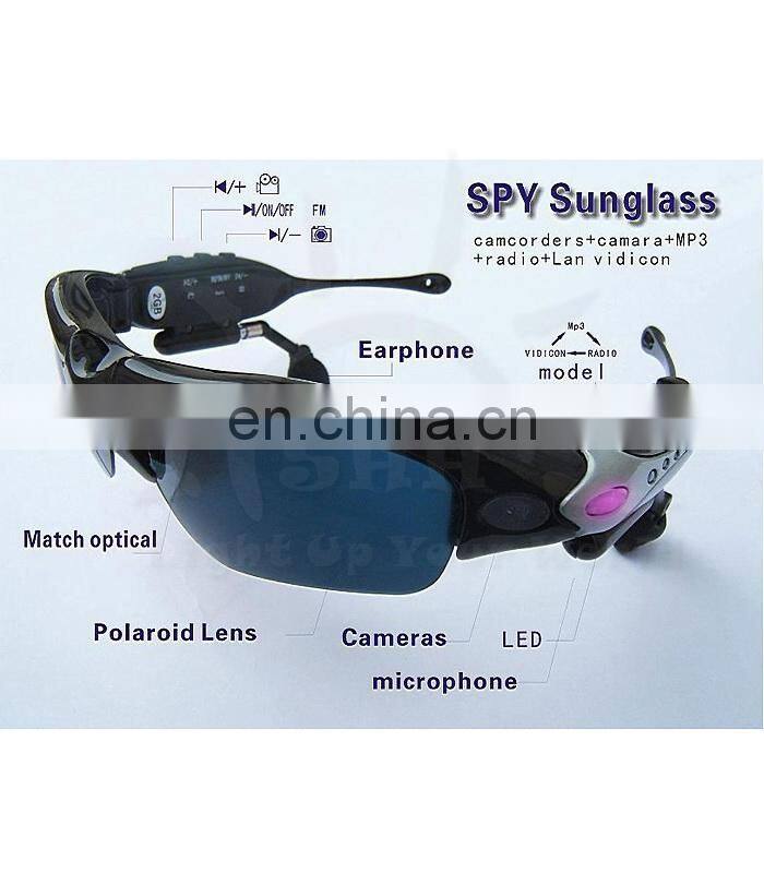 Cool fashion sunglass with MP3 manual for sport