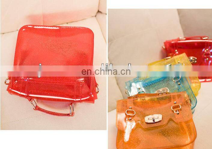 clear pvc plastic bag with snap button