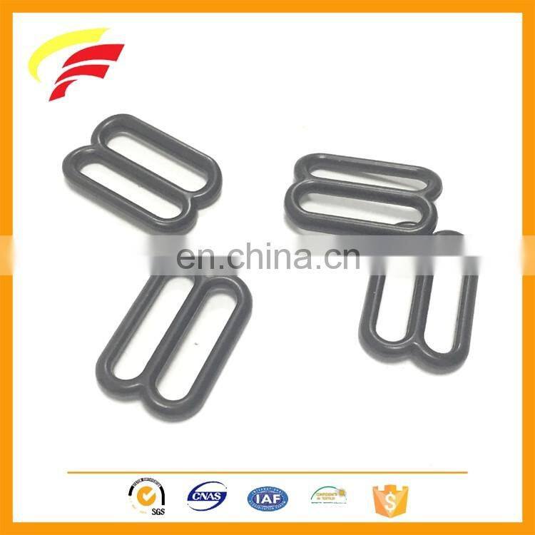 zinc alloy 8 shape tri-glide adjustable slider buckle for swimwear