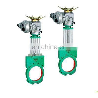 Trade Assurance flanged cf8 pneumatic regulating knife Brass Gate Valves
