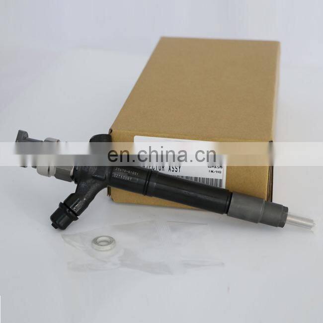 Genuine Common Rail Injector 095000-7711 for fuel injector 23670-51030 new number 095000-9780