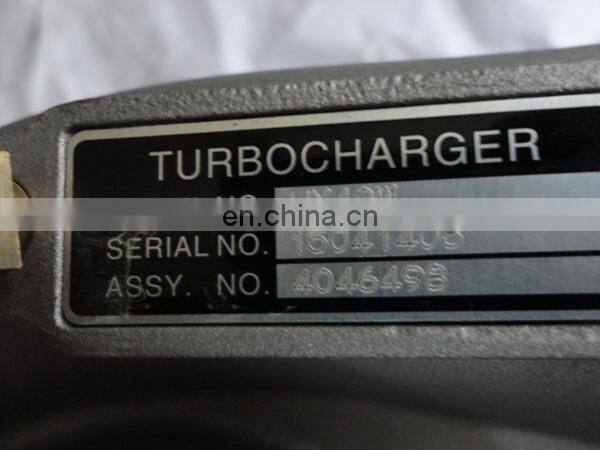 Diesel engine HX40W 4046498 4049358 turbocharger