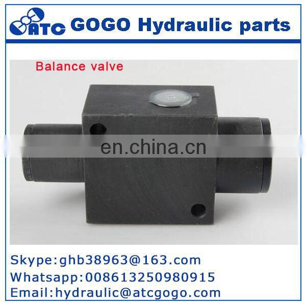 pressure sandwich check valve hydraulic Modular counter balance valves PHY series