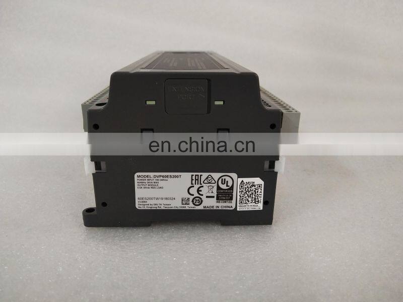 Delta PLC Controller Programmable Logic Controller DVP 60ES200T For Lathe CNC Machine