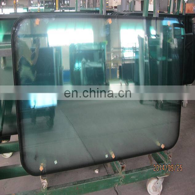 ROCKY brand 6mm silk screen printing rail vehicle glass