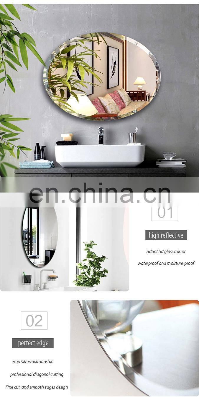 elegant design decorative round bath mirror deco wall