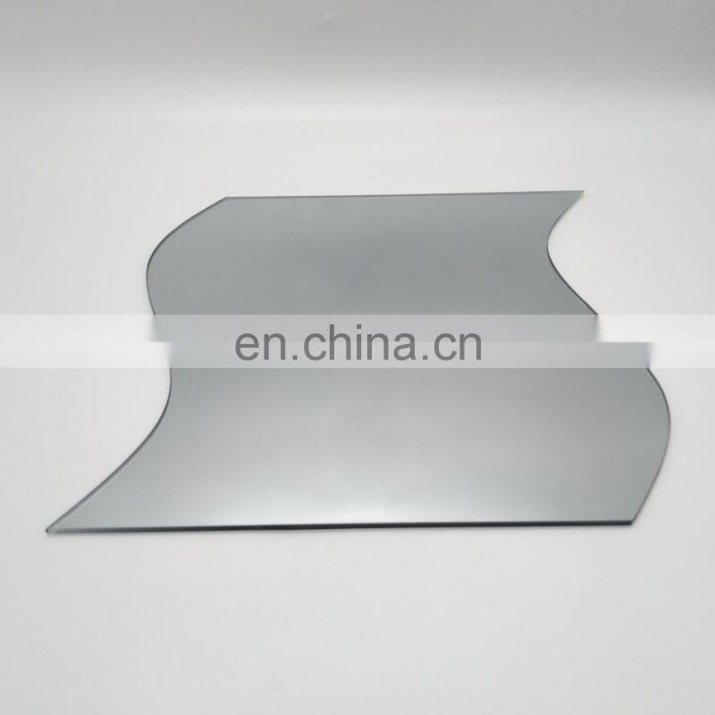 Frameless Irregular Wave Shaped S Shaped Silver Mirror Wall Mirror Candle Plate