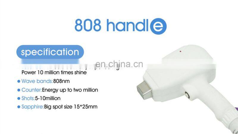 2019 hot sale professional diode laser 3 wave length diode laser 808nm diode laser hair removal machine price