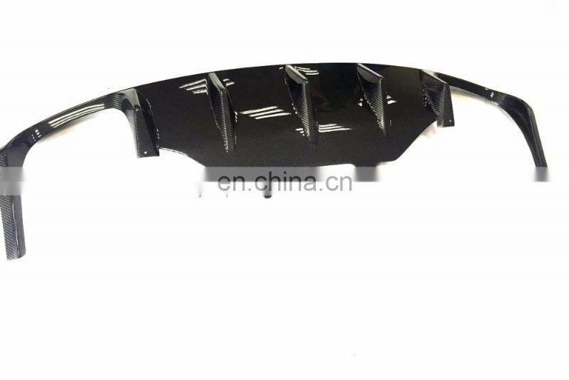 JC Style K Style Carbon Fiber Rear Diffuser For Porsche Macan 2014