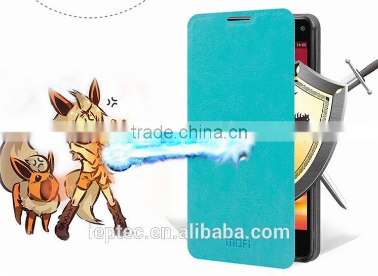 2016 MOFi Case Funda Celular Housing for Gionee V188 , Handset Coque Flip Leather Cover for Gionee V188S