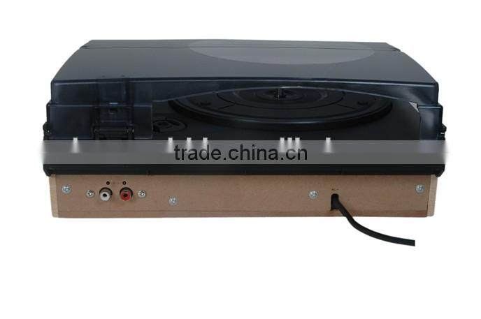 Minimalist Style Player!!! Belt-Driven Turntable&Record Player with Built-in Speaker