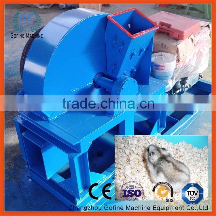 Diesel Wood Shaving Machine