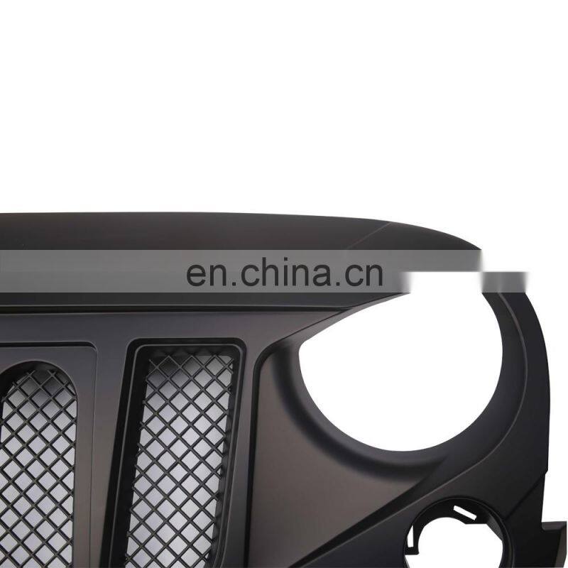 J215 for jeep JK front grille ABS material for wrangler 2007-2017 lantsun