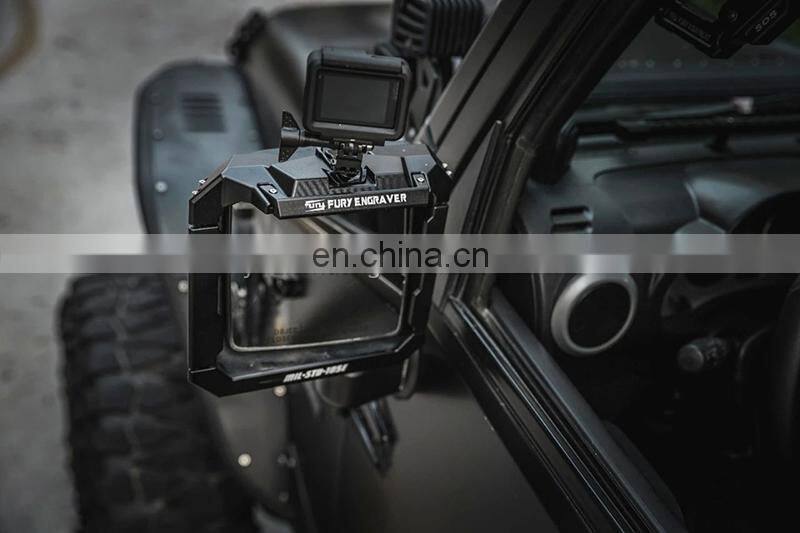 4*4 Rearview Mirror Rain Shield for Jeep Wrangler JK 07+/JL Accessories Car Mirror Cover