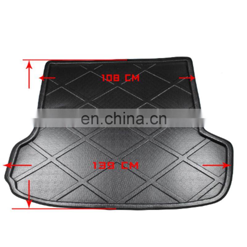 Car Rear Cargo Case Trunk Floor Mat Waterproof Trunk Tray For Ford