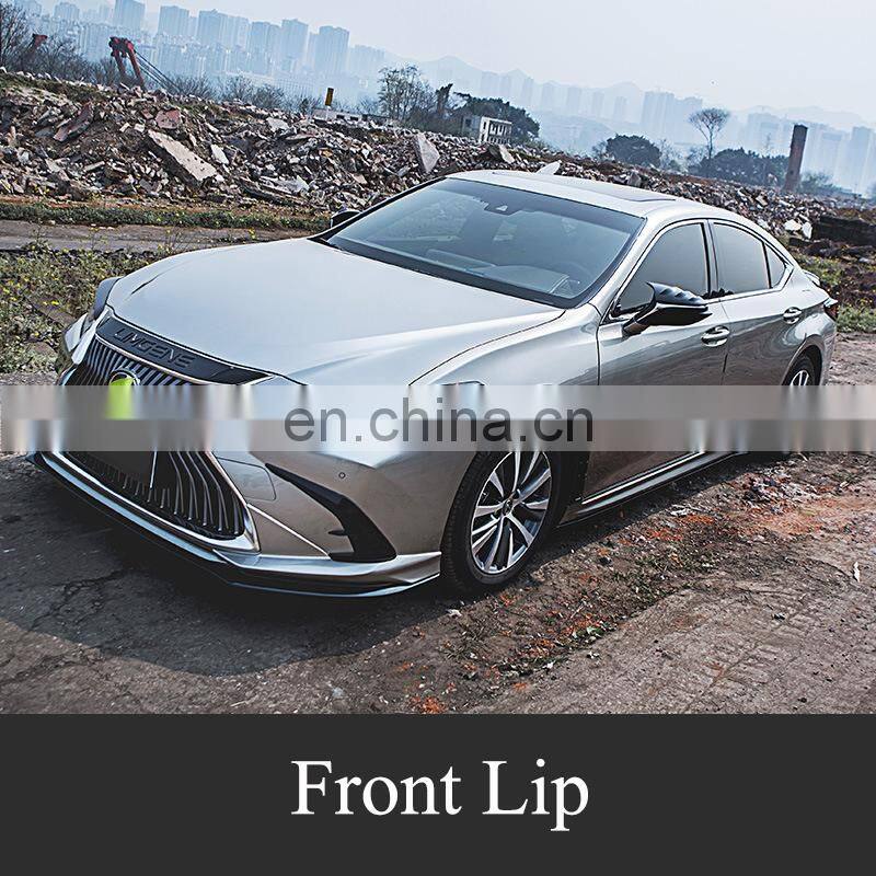 Runde New Arrival For 18-21 Lexus ES large Body Kit Front Bumper Rear Bumper Side Skirt Fog Lamp Frame Rearview Mirror Shell