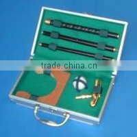Manufacturer high quality aluminum golf case with lock and wheels