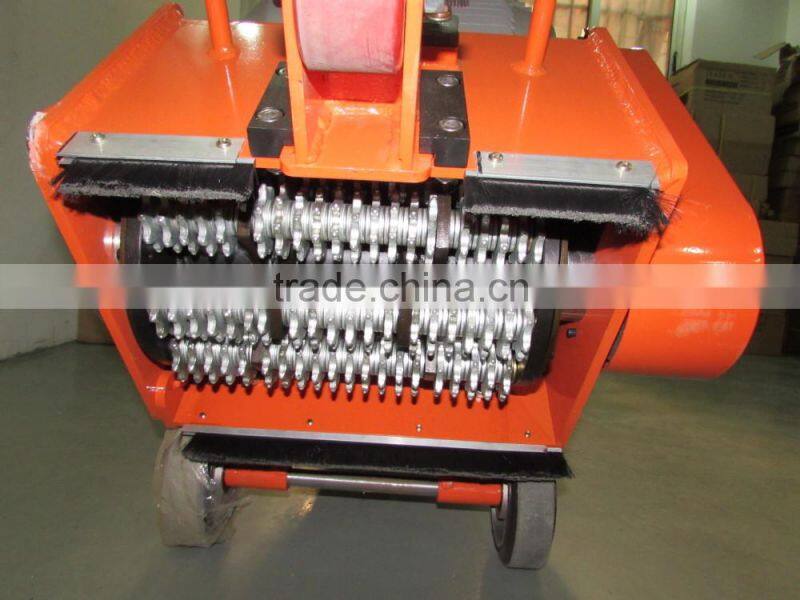 machines for scarifying concrete